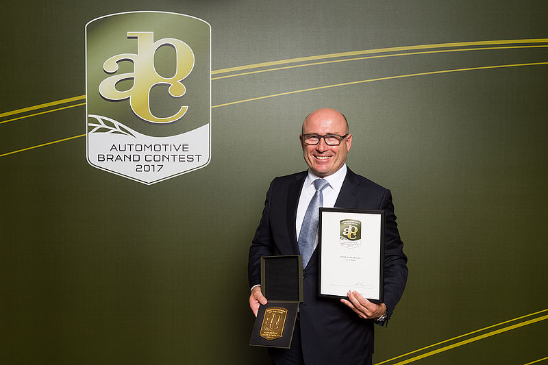 Automotive Brand Contest Brand Manager of the Year 2017 Bernhard Maier Skoda